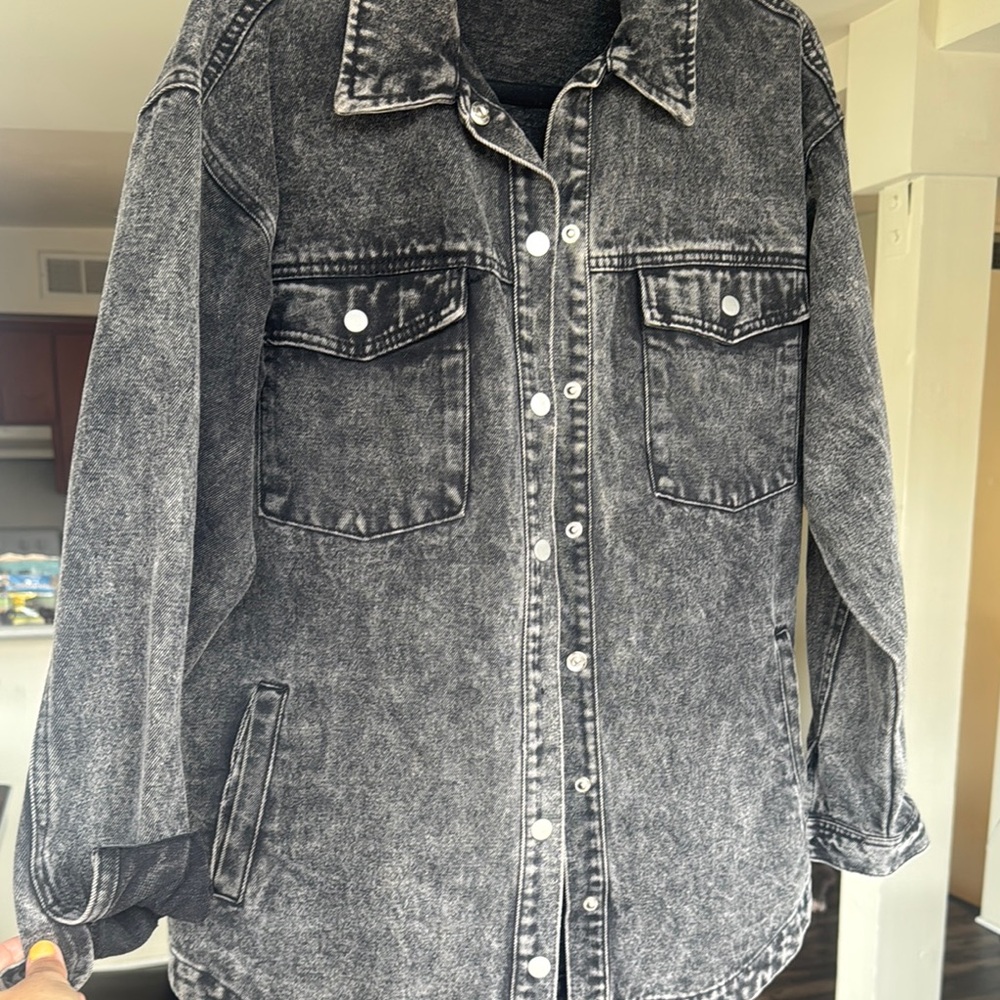 Women's Black Denim Jacket